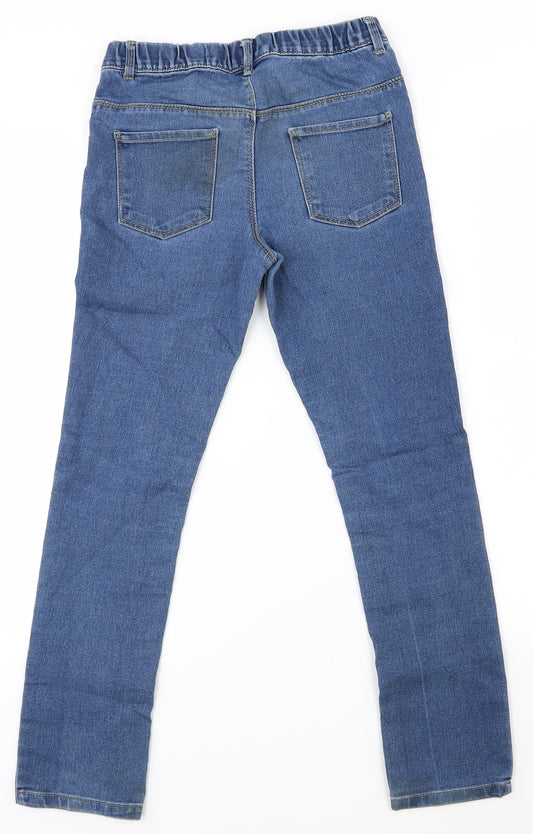 Denim co Girls Blue Skinny Jeans Size 11-12 Years