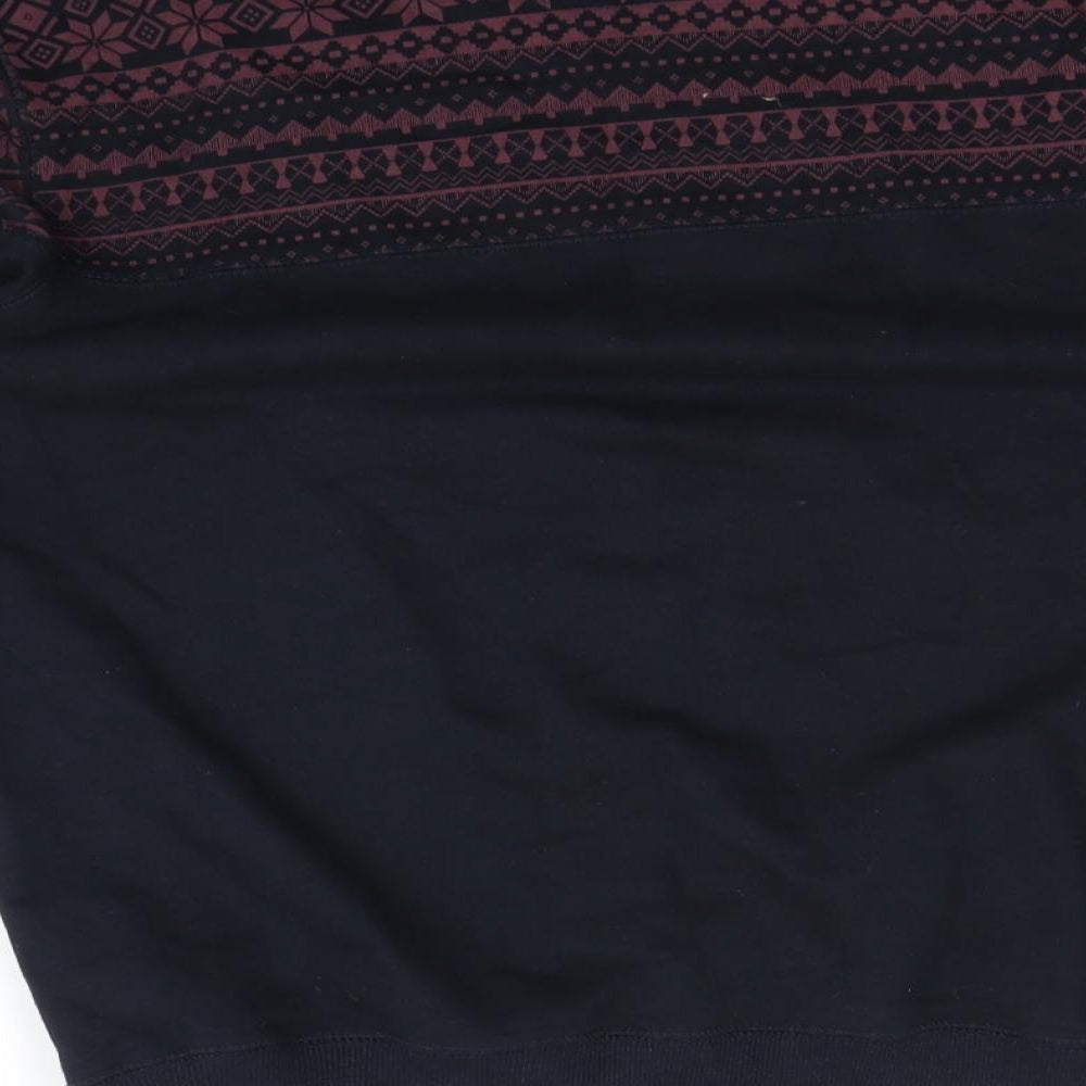Easy Mens Blue Pullover Jumper Size M