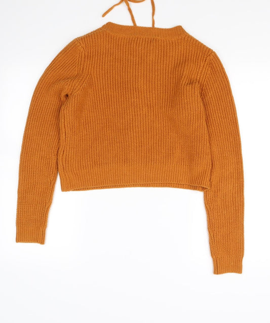 FOREVER 21 Womens Orange Pullover Jumper Size M