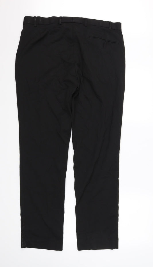 Preworn Womens Black Dress Pants Trousers Size 36 in L30 in