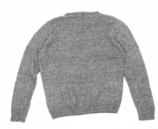 cedarwood state Mens Grey Pullover Jumper Size M