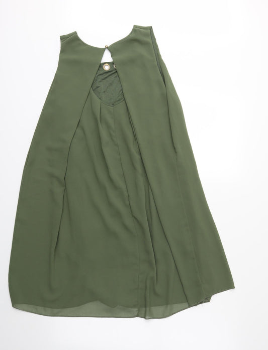 Quiz Womens Green Shift Size L