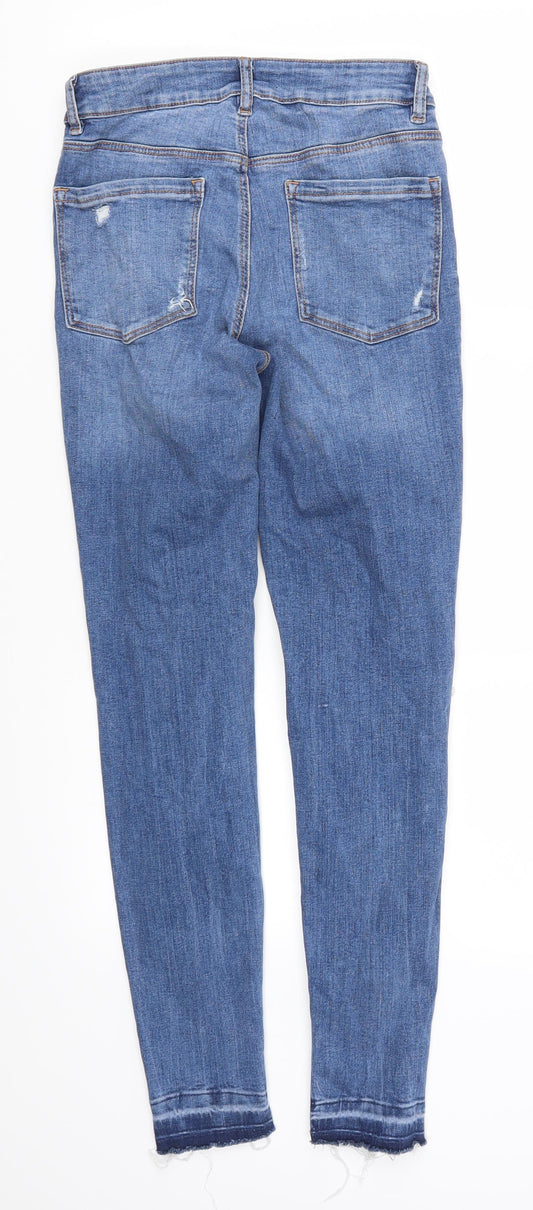 Denim Co Womens Blue Denim Skinny Jeans Size 8 L27 in