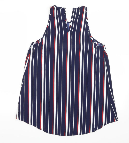 Matalan Womens Blue Basic Tank Size 10