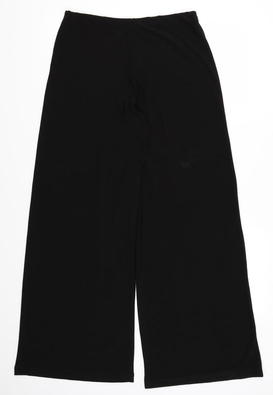 Preworn Womens Black Trousers Size 30 in L30 in