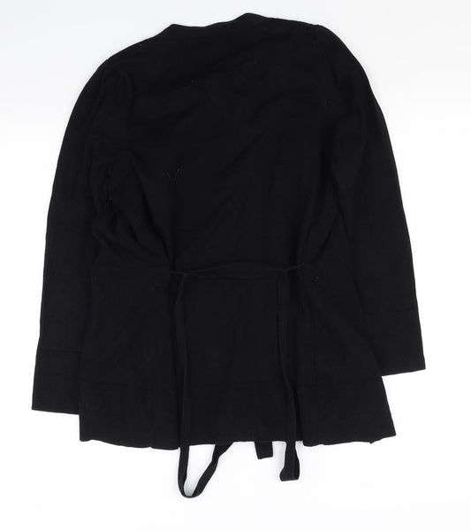 Petite Collection Womens Black Pullover Jumper Size 10