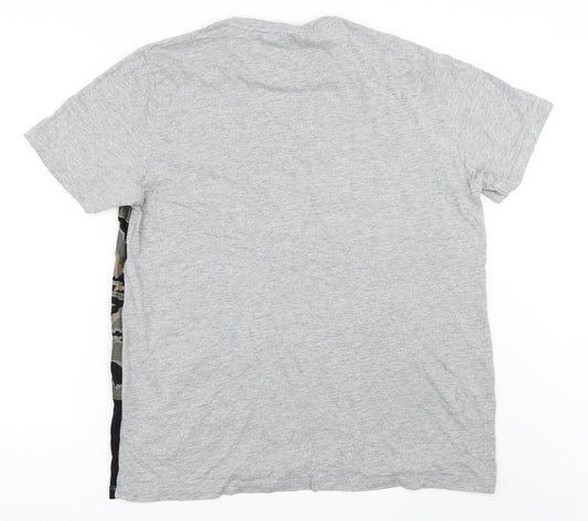 Easy Womens Grey Basic T-Shirt Size XL