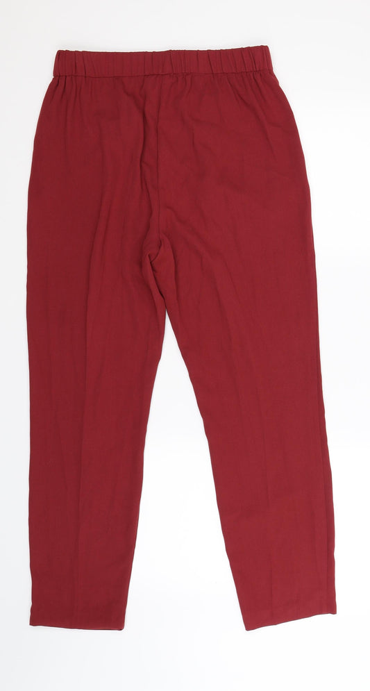 Primark Womens Brown Trousers Size 10 L27 in