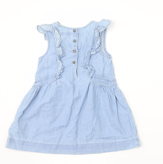 NEXT Girls Blue A-Line Size 18-24 Months
