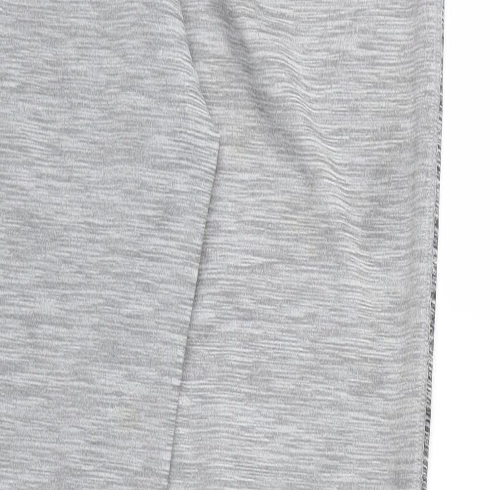 Matalan Womens Grey Compression Leggings Size 10 L25 in