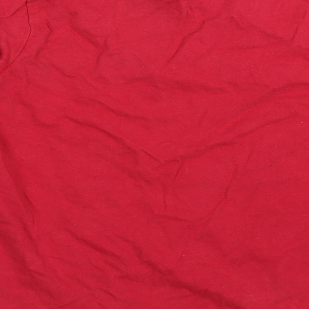 Nutmeg Boys Red Basic T-Shirt Size 5-6 Years