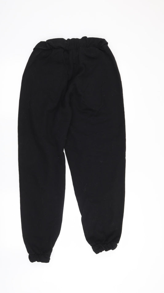 ASOS Womens Black Sweatpants Trousers Size 8 L26 in