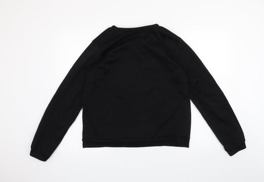 Preworn Womens Black Pullover Jumper Size XL