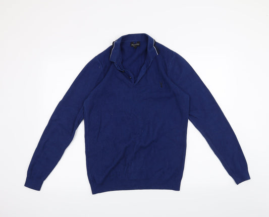 Preworn Mens Blue Pullover Jumper Size S