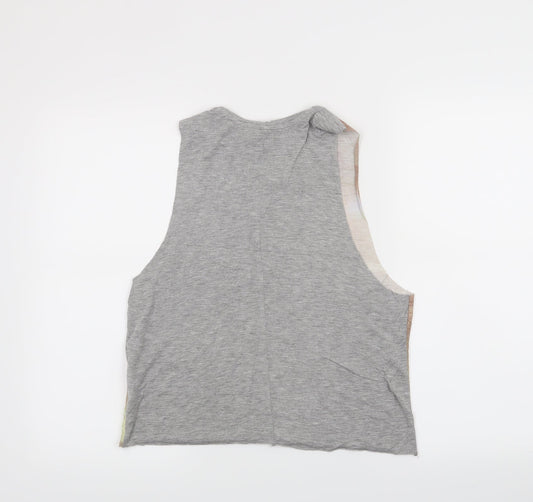 Diverse Womens Beige Basic Tank Size XS