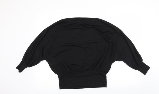 New Look Womens Black Pullover Jumper Size S