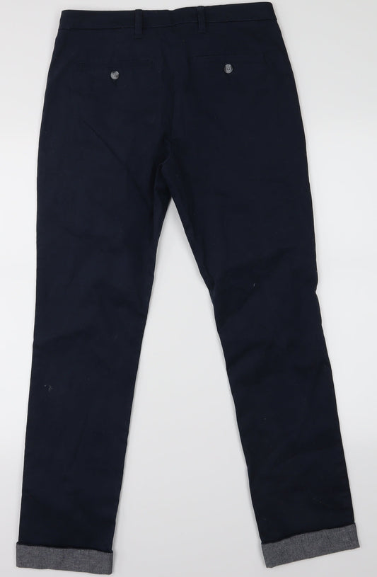 Denim co Mens Blue Bootcut Jeans Size M L32 in
