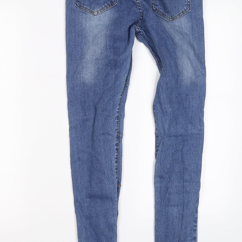 tired of tokyo Womens Blue Denim Skinny Jeans Size S L27 in