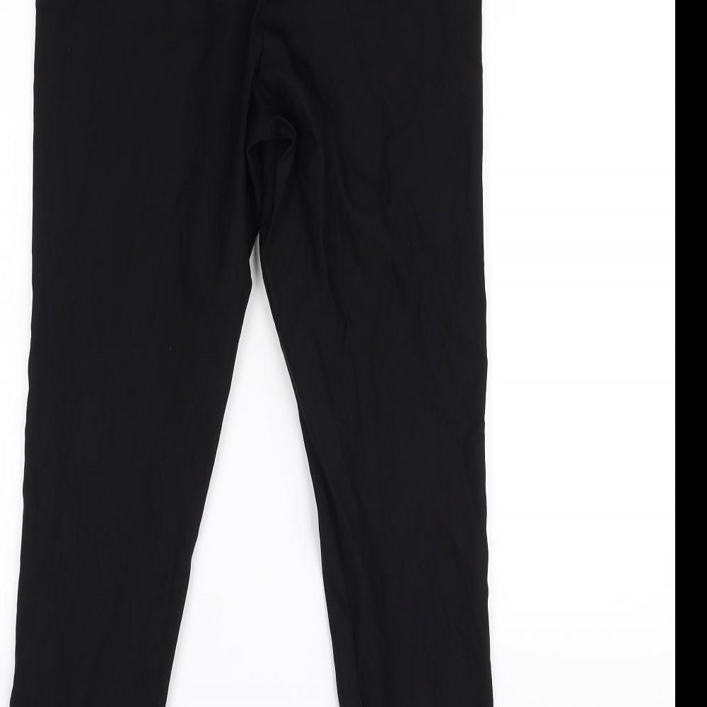 Brand and care label for Select women’s black jegging jeans, size UK 12, 27-inch leg