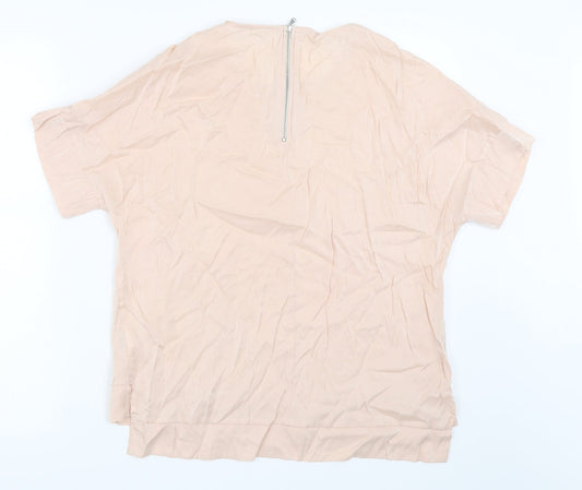 River Island Womens Pink Basic Blouse Size 12