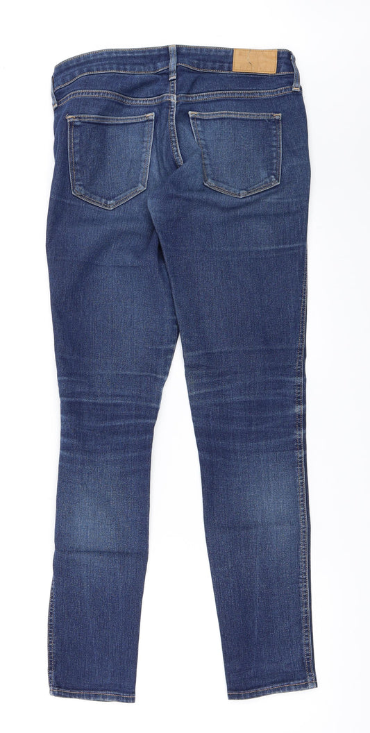 H&M Womens Blue Denim Skinny Jeans Size 27 in L32 in