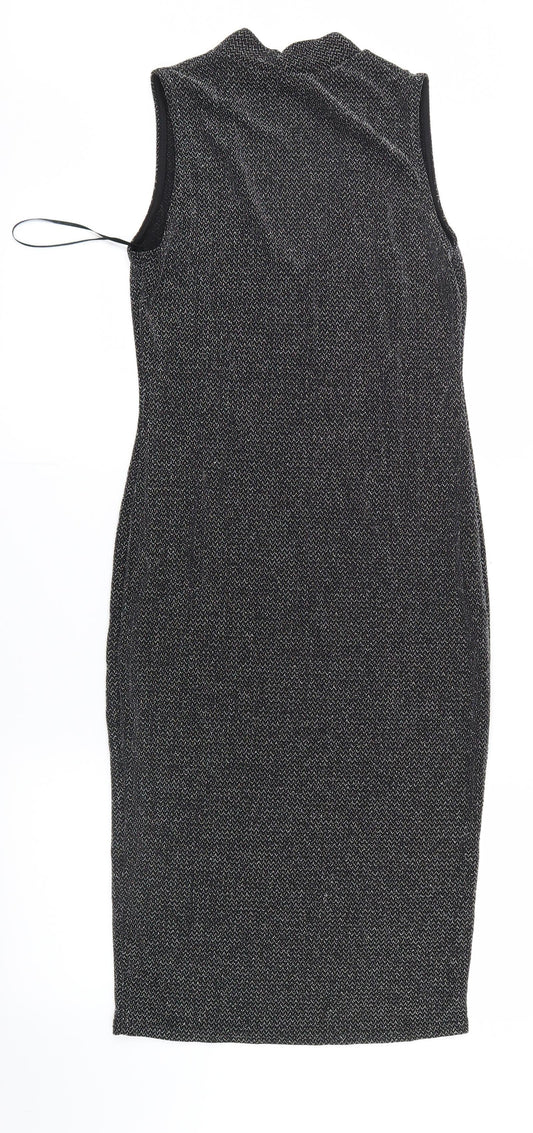 Select Womens Silver Bodycon Size 12