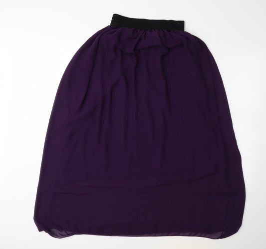 Soda Mix Womens Purple Mini Skirt Size 26 in
