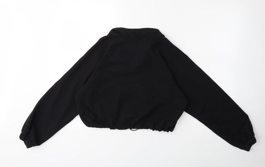 PORTABELLO Womens Black Pullover Sweatshirt Size M