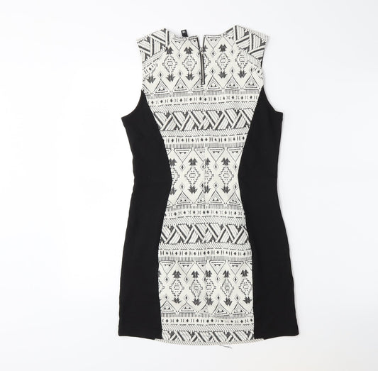 H&M Womens White Bodycon Size 12