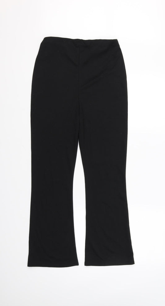 PRETTYLITTLETHING Womens Black Jegging Leggings Size 10 L31 in