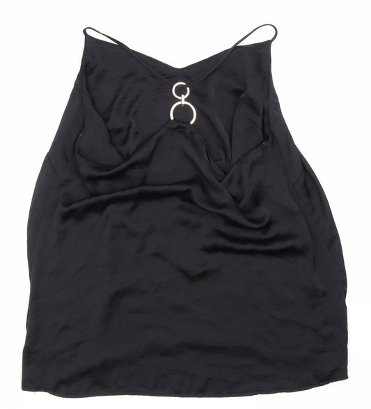 NEWLOOK Womens Black Basic Blouse Size 20