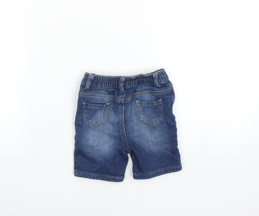 Early days Boys Blue Denim Cropped Trousers Size 9-12 Months - SHORTS