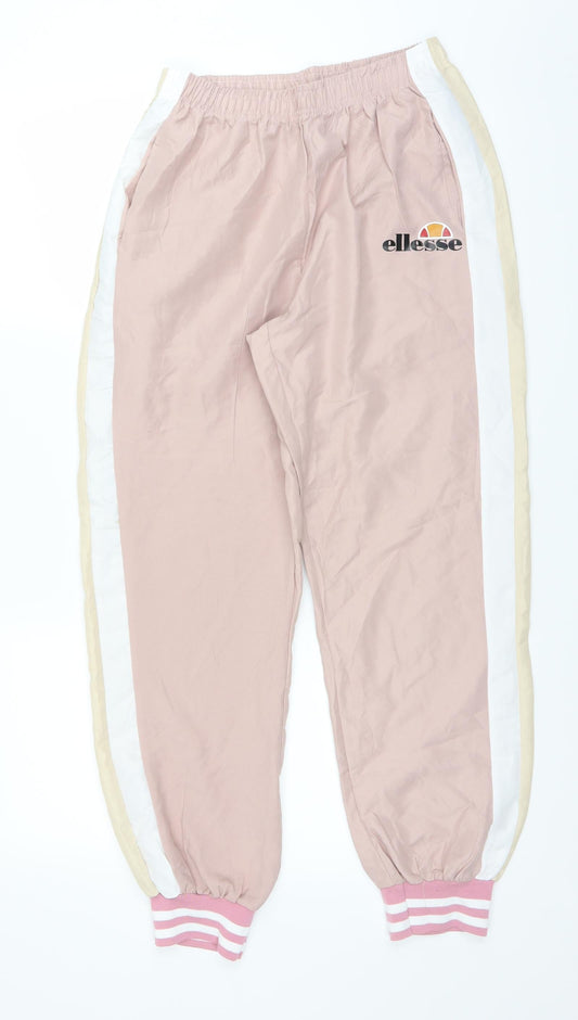 ellesse Womens Pink   Jogger Trousers Size L L28 in
