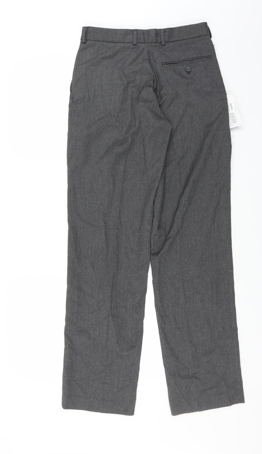 Cat Ballou Mens Grey Trousers Size 29 in L32 in