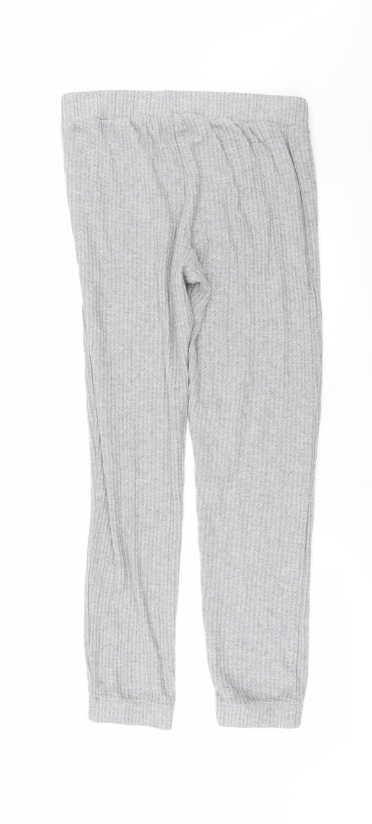 PEP&CO Womens Grey Jogger Trousers Size 10 L28 in
