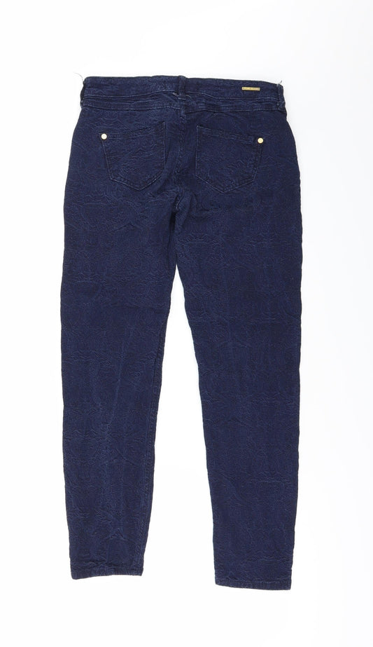 River Island Womens Blue Skinny Jeans Size 8 L26 in