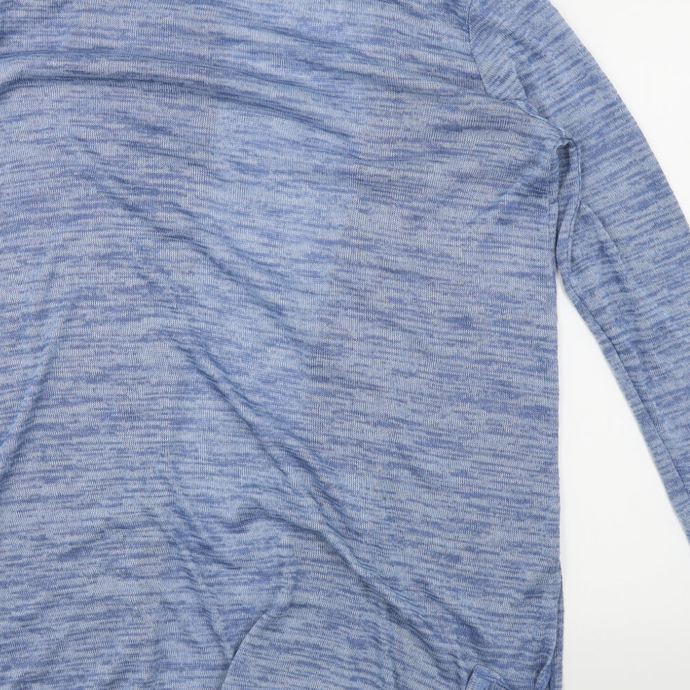 Divided Womens Blue Cardigan Jumper Size M