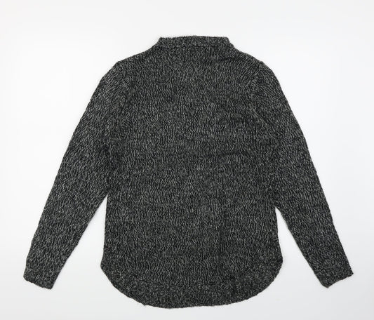 VILA Womens Black Pullover Jumper Size M