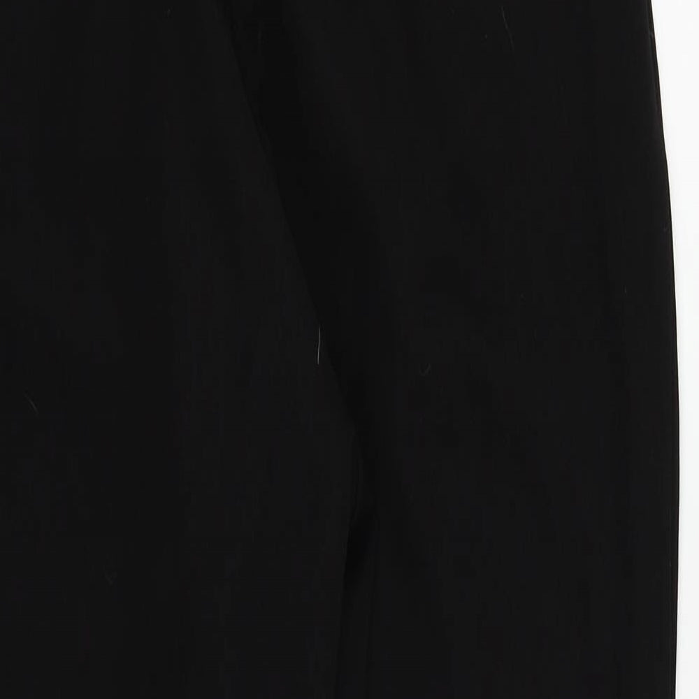 Misguided Womens Black Dress Pants Trousers Size 10
