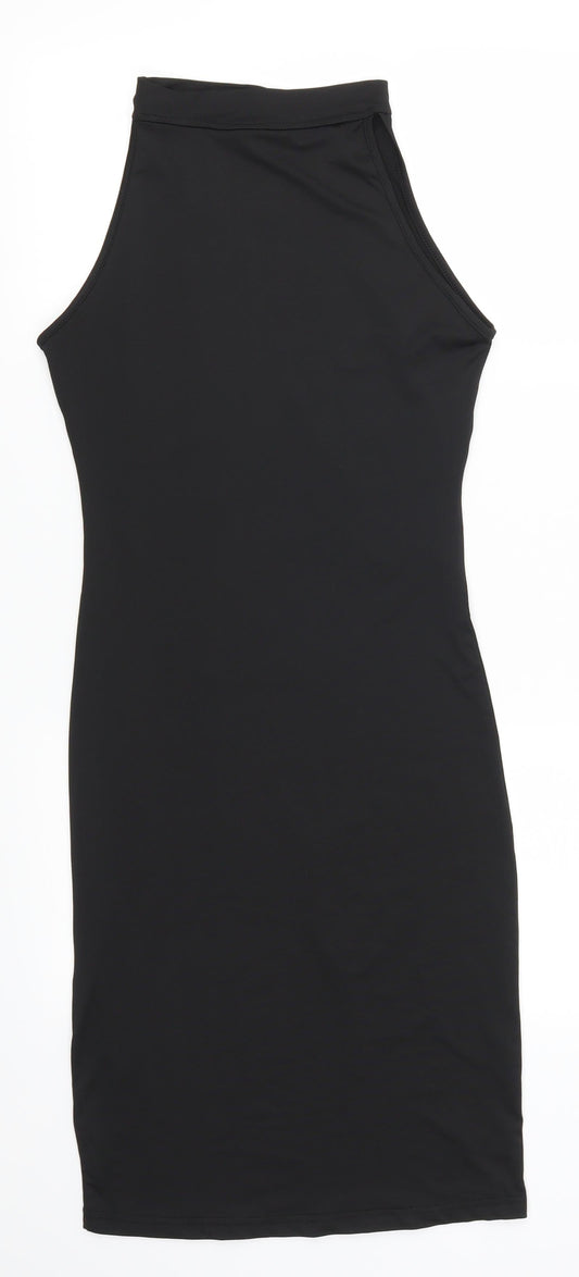 Preworn Womens Black Mini Size S