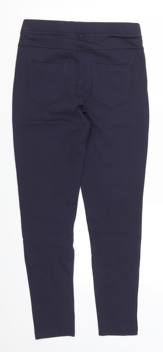 Preworn Womens Blue Carrot Leggings Size 30 in L26 in