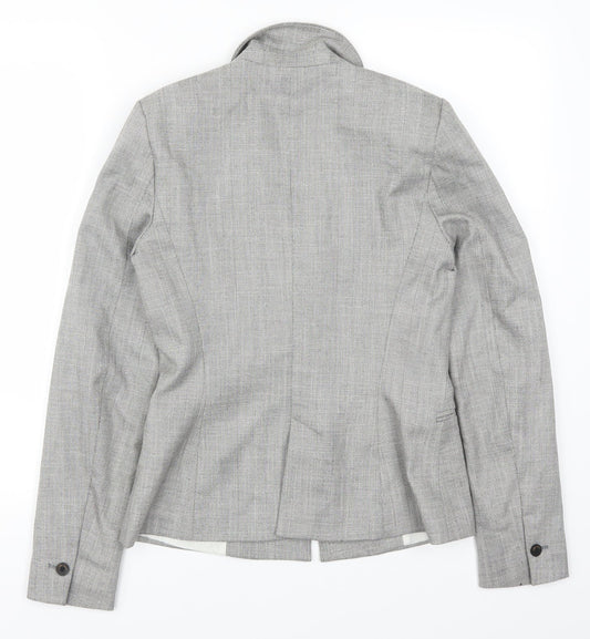 Zara Womens Grey Jacket Suit Jacket Size XS