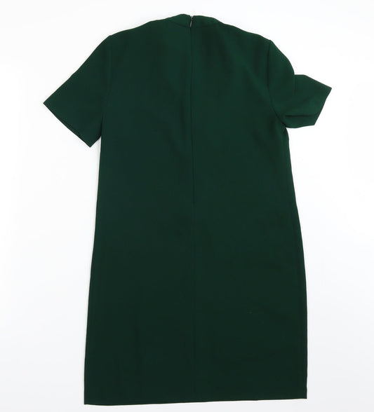 Zara Womens Green Rayon A-Line Size XS