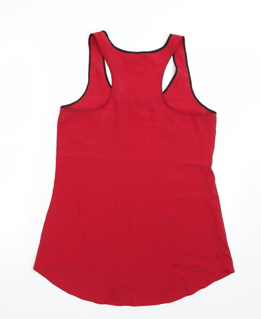 Riverisland Womens Red Basic Tank Size 10