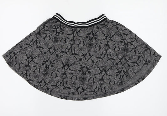 Very Girls Grey A-Line Skirt Size 9-10 Years