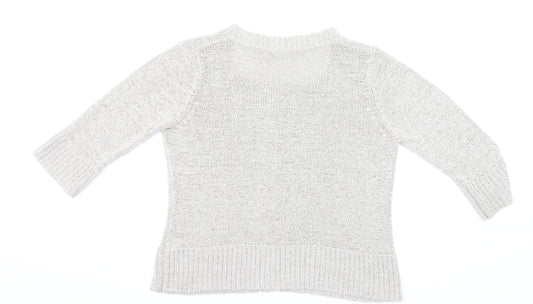 BHS Womens Beige Cardigan Jumper Size 18