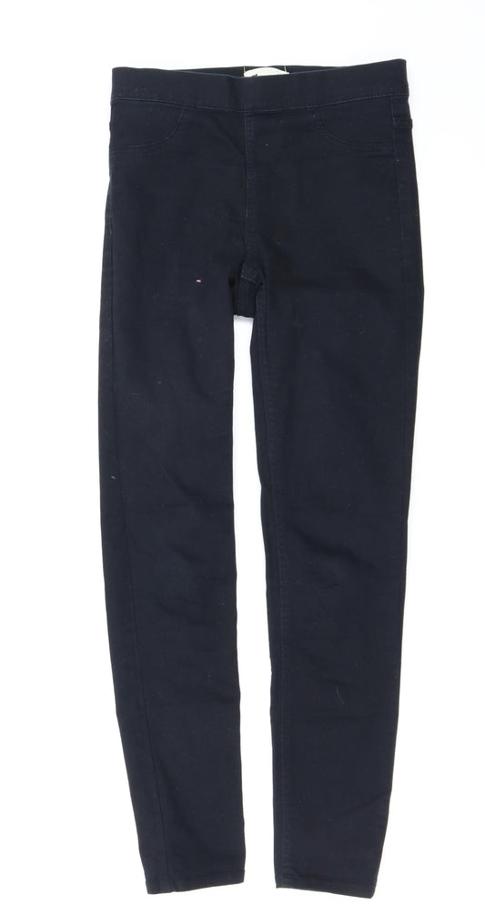 H&M Womens Blue Jegging Leggings Size 4 L24 in