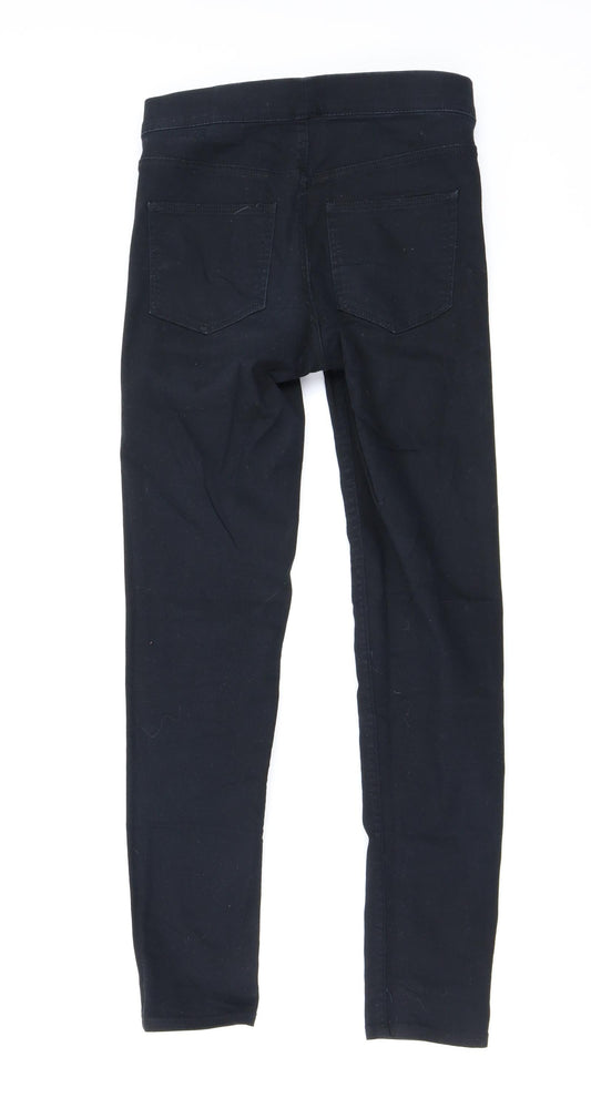 H&M Womens Blue Jegging Leggings Size 4 L24 in