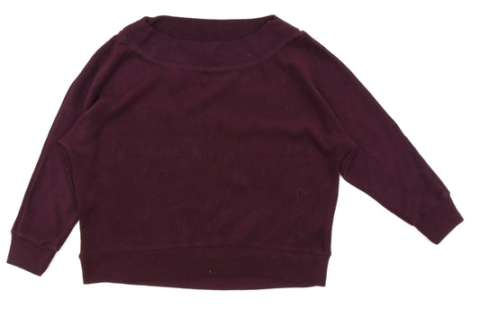 New Look Womens Red Pullover Jumper Size L
