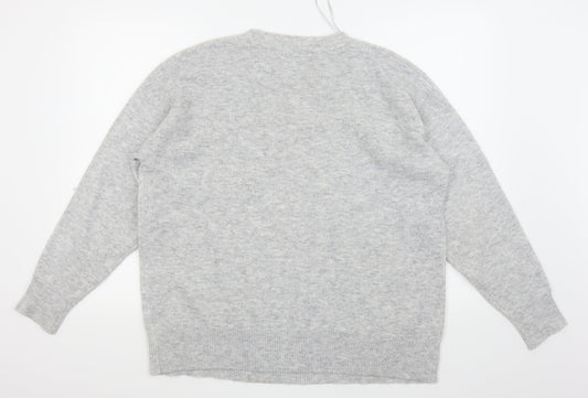 Asda George Womens Grey Pullover Jumper Size L